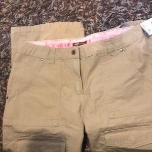 H&M khaki capris